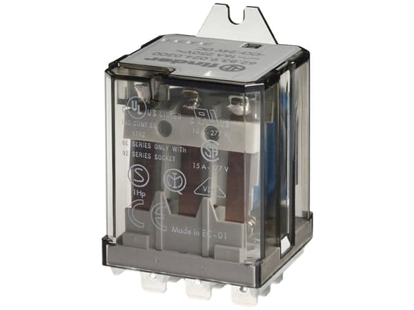 Finder 62.83.8.230.4300 Stikrelæ 230 V/AC 16 A 3 x afbryder 1 stk