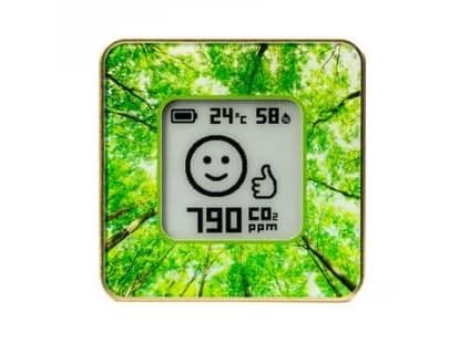 ÄLYKKÄÄN KODIN ILMANLAATUANTURI / KULTA / PUU AIRV-TREE AIRVALENT