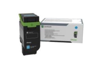 Lexmark - Høy ytelse - cyan - original - boks - tonerpatron LCCP - for Lexmark CS531dw, CX532adwe