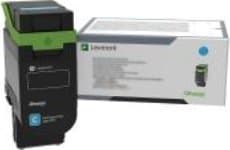Lexmark - Høy ytelse - cyan - original - boks - tonerpatron LCCP - for Lexmark CS531dw, CX532adwe