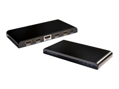 TECHly - Video/lyd-splitter - 4 x HDMI - stasjonær