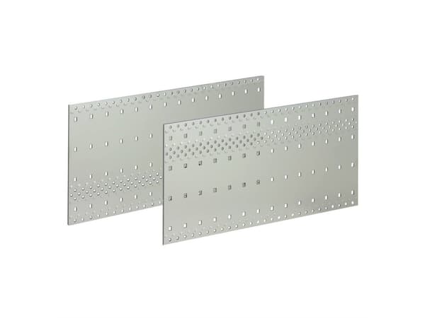 Schroff 34560-293, Sidpanel, Stål, Rostfritt stål, 4U, 48,3 cm (19"), 415 mm