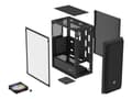 Miniatyrbild 1 av 5: FURY Shobo SH4 RGB, Midi Tower, PC, Svart, ATX, micro ATX, Mini-ITX, ABS, Nät, Stål, Härdat glas, Multi