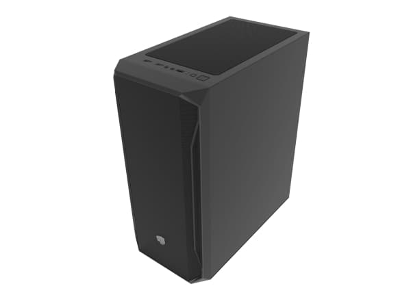 FURY Shobo SH4F, Midi Tower, PC, Svart, ATX, micro ATX, Mini-ITX, ABS, Nät, Stål, Härdat glas, 16,1 cm