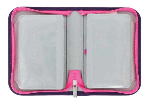 Herlitz Loop Plus Magic Unicorn, Pennal, Pencil pouch, Skolesekk, Sportsbag, Jente, Barneskole, Ryggsekk, 17 l, Forlomme, Sidelomme