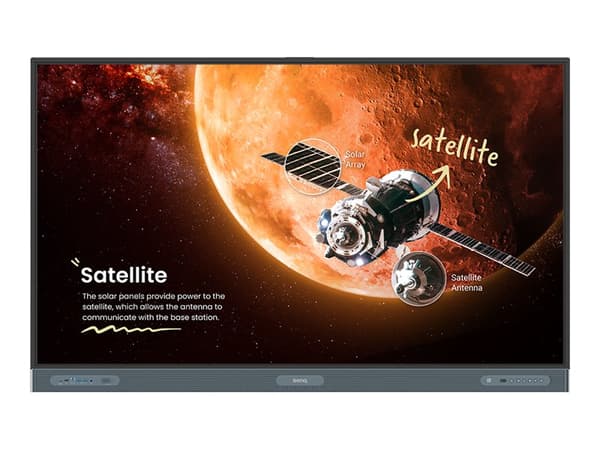 BenQ Board Pro RP7504 - LED-taustavalaistu LCD-paneelinäyttö - kaupallinen käyttö - 4K UHD (2160p) 3840 x 2160