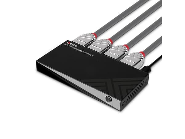 Lindy 38369, HDMI, Micro-USB, Sort, 4320p, 48 Gbit/sek., 7680 x 4320 piksler