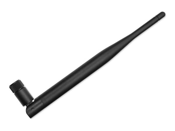 Qoltec - Antenne - rubber duck - Wi-Fi - 5 dBi - rundtstrålende - innendørs (en pakke 2)