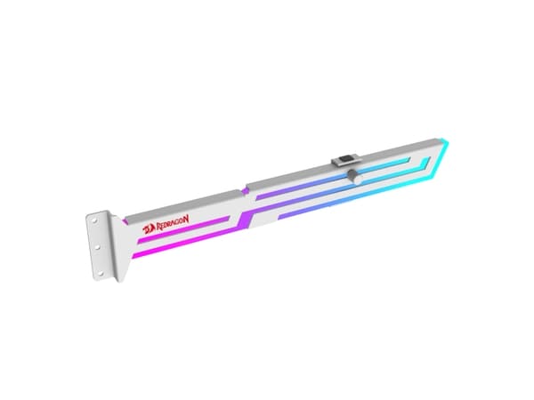 Redragon RD-GCP03W RGB hvit grafikkortholder