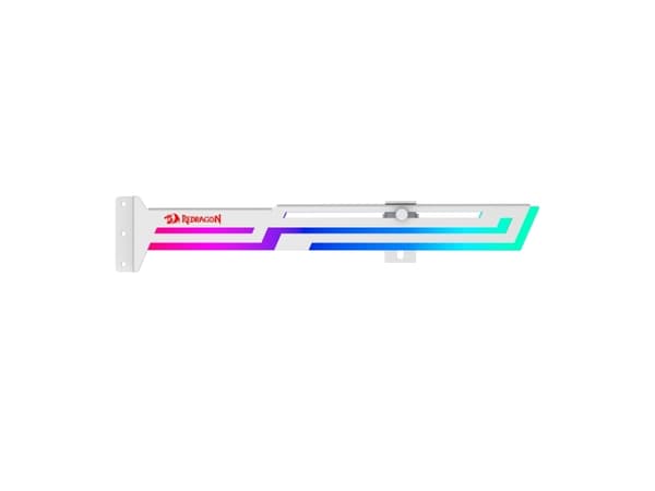 Redragon grafikkortshållare RD-GCP03W RGB vit