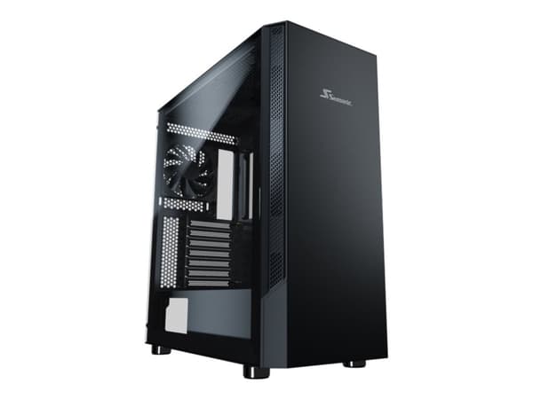 Seasonic ARCH Q5 Series Q503 - Mid tower - utökad ATX - genomskinlig sidopanel (härdat glas) 750 Watt (ATX12V / EPS12V) - USB/ljud