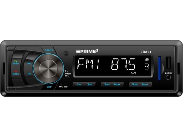 Prime3 radiospiller CRA21 BT FM håndfri radiospiller