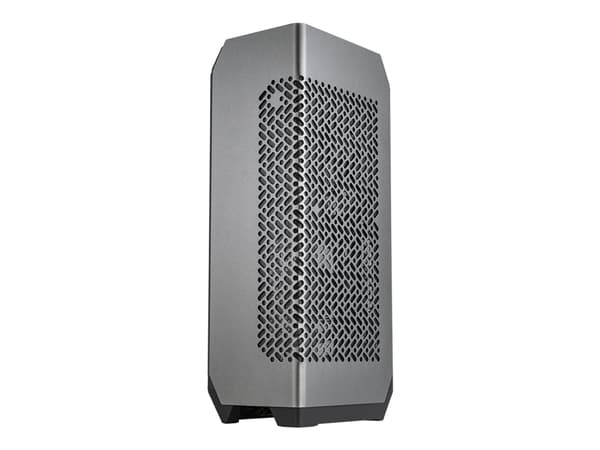 Cooler Master NCORE 100 MAX - USFF - ITX 850 Watt (ATX12V 3.0/ EPS12V/ SFX12V 3.42) - mörkgrå - USB/ljud
