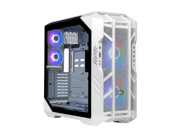 Cooler Master HAF 700 THE BERSERKER - FT - SSI EEB - sivupaneeli ikkunalla (karkaistu lasi) - ei virtalähdettä (ATX) - valkoinen - USB/ääni
