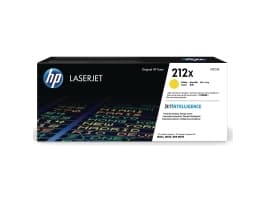 HP 212X høykapasitet gul, original LaserJet-tonerkassett, 0 sider, 10000 sider, Gult, 1 stykker