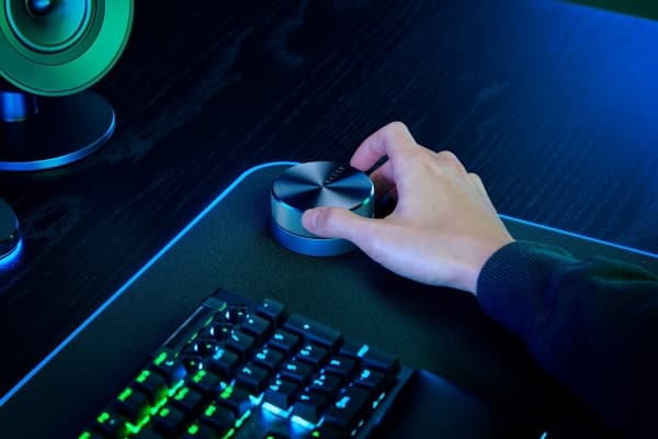 Razer WIRELESS CONTROL POD, Audio, Lighting, Bluetooth, Press buttons, Rotary, Black