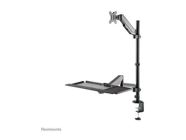 Neomounts DS90-325BL1 - Monteringssats (fullrörelsearm) - arbetsstation för sittande/stående - för LCD-skärm/PC-utrustning - stål - svart - skärmstor Svart
