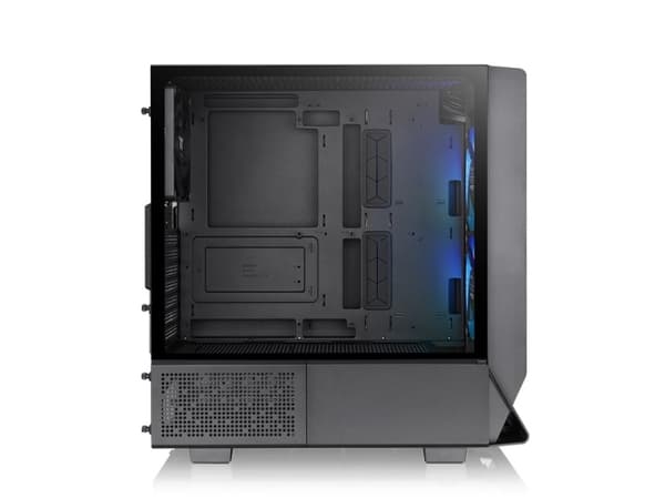 Thermaltake Ceres 330 TG, Midi Tower, PC, Svart, ATX, EATX, micro ATX, Mini-ITX, SPCC, Härdat glas, 18,5 cm