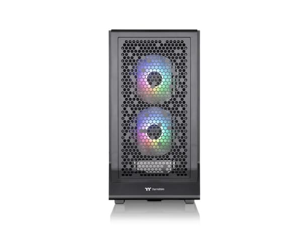 Thermaltake Ceres 330 TG, Midi Tower, PC, Svart, ATX, EATX, micro ATX, Mini-ITX, SPCC, Härdat glas, 18,5 cm