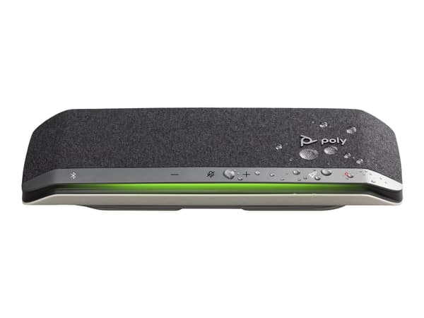 Poly Sync 40 - Smart høyttalertelefon - Bluetooth - trådløs, kablet - sølv - Zoom Certified