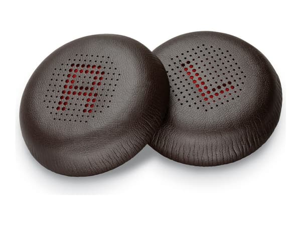 Poly - Ørepute for hodesett - kunstlær (en pakke 2) - for Poly Blackwire 8225