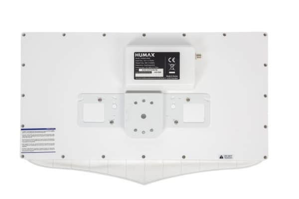 Humax H40D, 10,7 - 12,75 GHz, 33 dBi, Vit, 527 mm, 330 mm, 69 mm