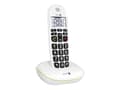 Pikkukuva 2 / 3: Doro PhoneEasy 110, DECT-puhelin, Kaiutinpuhelin, 100 entries, Soittajan tunnistus, Valkoinen