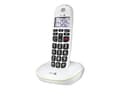 Pikkukuva 1 / 3: Doro PhoneEasy 110, DECT-puhelin, Kaiutinpuhelin, 100 entries, Soittajan tunnistus, Valkoinen