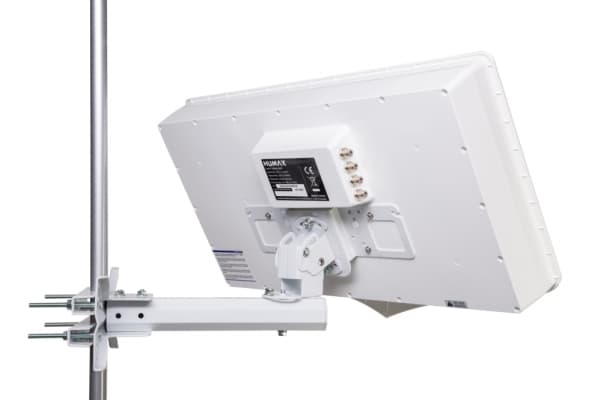 Humax H40D4, 10,7 - 12,75 GHz, 33 dBi, Hvit, 527 mm, 330 mm, 69 mm