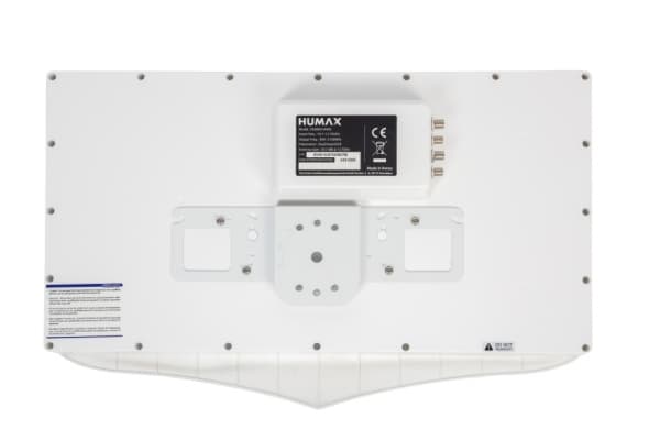 Humax H40D4, 10,7 - 12,75 GHz, 33 dBi, Hvit, 527 mm, 330 mm, 69 mm