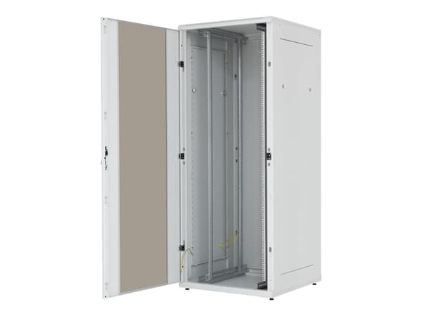 Triton RMA-18-A68-CAX-N1, Fristående rack, 18U, 800 kg, Kuggskenor, Förbättrad kabelhantering, 44,5 kg