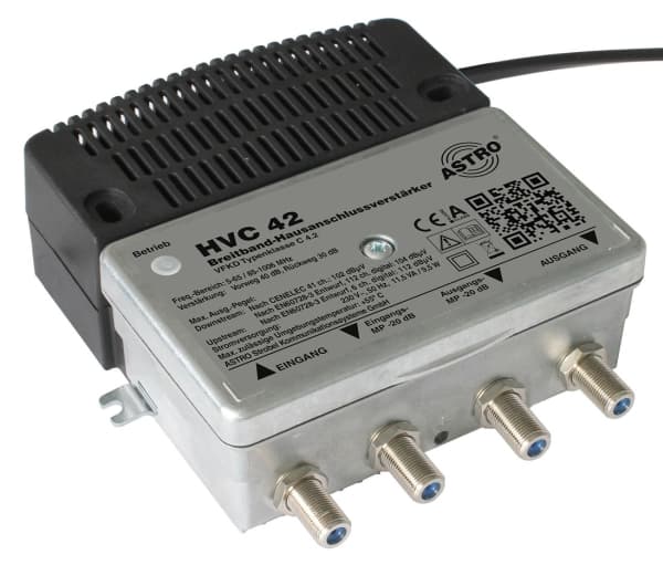 Astro HVC 42, F, vaihtovirta, 9,5 W, 230 V, 50 Hz, -15 - 55 °C