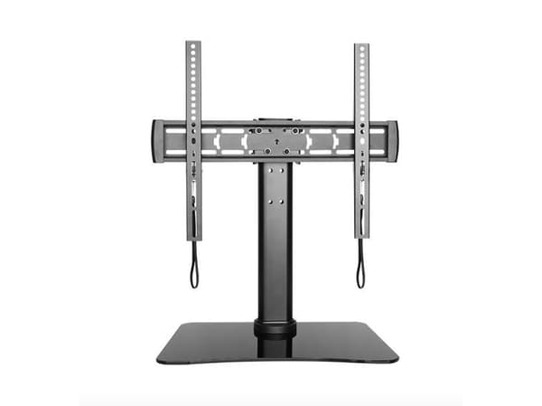 Neovo DTS-01 - Stativ - for LCD-skjerm - metall, herdet glass - svart - skjermstørrelse: 32"-65" - monteringsgrensesnitt: inntil 400 x 400 mm - skriv