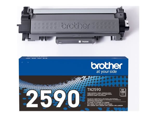 Brother TN2590 - Svart - original - boks - tonerpatron - for Brother MFC-L2922DW