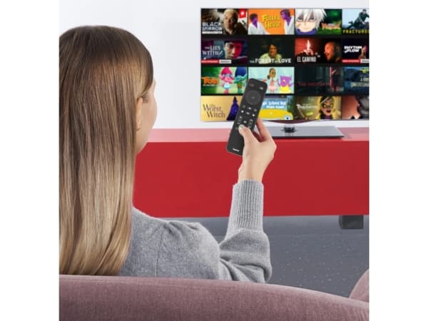 Hama 00221050, TV, IR Wireless, Press buttons, Rechargeable, Black