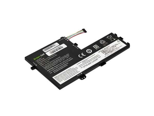 Green Cell - Batteri til bærbar PC (tilsvarer: Lenovo L18C3PF7, Lenovo L18M3PF7) - litiumpolymer - 3-cellers - 4500 mAh