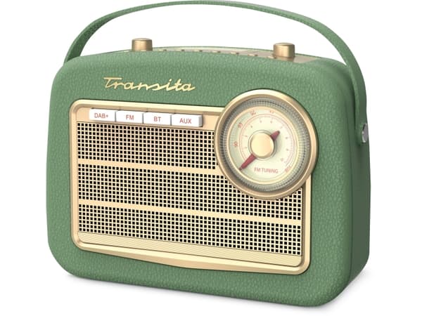 TechniSat Transita 130 groen, Bærbar, Analog og digital, DAB+, FM, 87,5 - 108 MHz, 174 - 240 MHz, 5 W