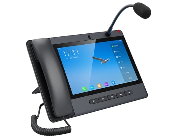 Fanvil A320i, IP-telefon, Sort, Kablet håndsett, Bord, Android, In-band, Utenfor båndet, SIP-info Sort