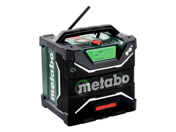 METABO Radijas CONSTRUCTION RC 12-18 BT DAB+ KASSET MED LADER