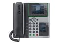 Miniatyrbild 5 av 5: Poly Edge E400 - VoIP-telefon med nummerpresentation/samtal väntar - 3-riktad samtalsförmåg - SIP, SDP - svart