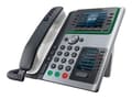 Miniatyrbild 2 av 5: Poly Edge E400 - VoIP-telefon med nummerpresentation/samtal väntar - 3-riktad samtalsförmåg - SIP, SDP - svart