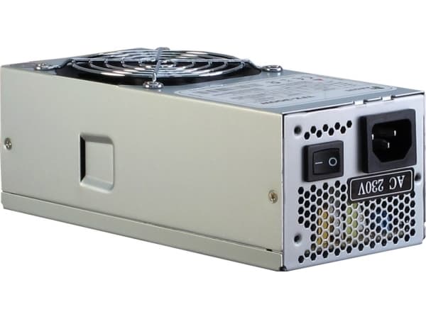 Inter-Tech Argus TFX, 350 W, 230 V, Aktiivinen, 20+4 pin ATX, TFX, 8 cm