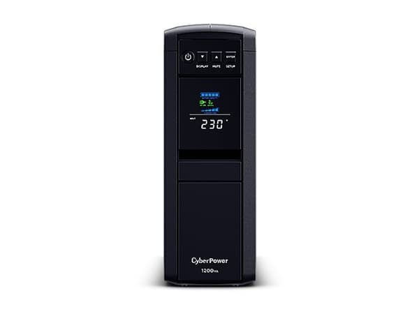 CyberPower - UPS - AC 220/230/240 V - 720 watt - 1200 VA - 1 x batteri - blysyre - RS-232, USB - utgangskontakter: 6