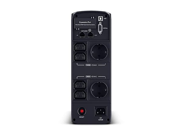 CyberPower - UPS - AC 220/230/240 V - 720 watt - 1200 VA - 1 x batteri - blysyre - RS-232, USB - utgangskontakter: 6