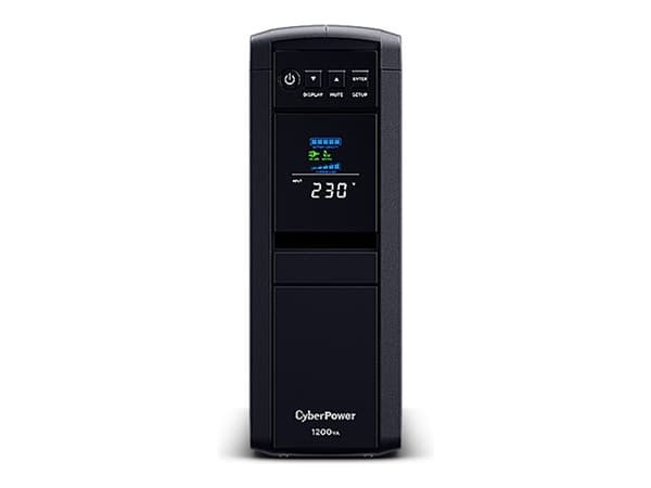 CyberPower - UPS - AC 220/230/240 V - 720 watt - 1200 VA - 1 x batteri - blysyre - RS-232, USB - utgangskontakter: 6