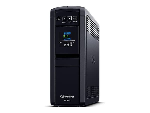 CyberPower - UPS - AC 220/230/240 V - 720 watt - 1200 VA - 1 x batteri - blysyre - RS-232, USB - utgangskontakter: 6