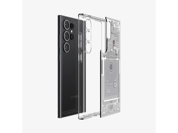 Spigen Ultra Hybrid Zero One, Omslag, Samsung, Galaxy S24 Ultra, 17,3 cm (6.8"), Grå