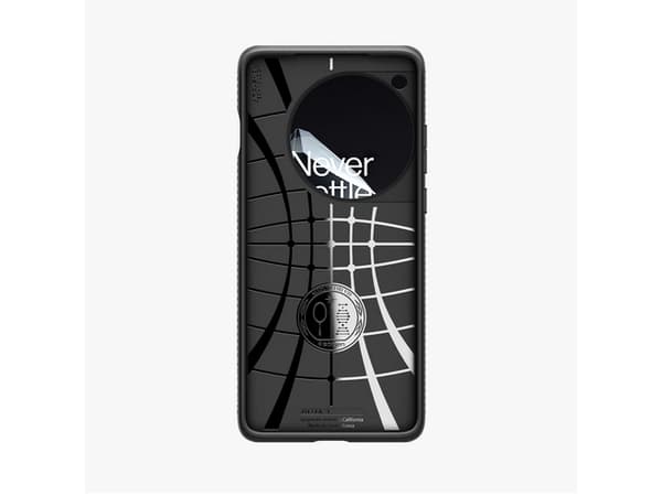 Spigen OnePlus 12 Liquid Air Matte Black, Cover, OnePlus, 12, 17.3 cm (6.82"), Black