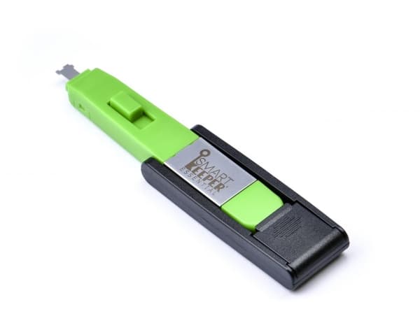 Smartkeeper DL04PKGN, Portblockerare + nyckel, DisplayPort, Grön, 1 styck, Polypåse, 130 mm