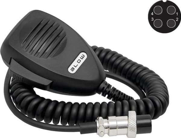 Blås 24-114# Mikrofon do cb 4pin